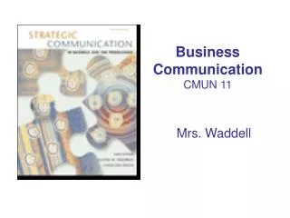 Business Communication CMUN 11
