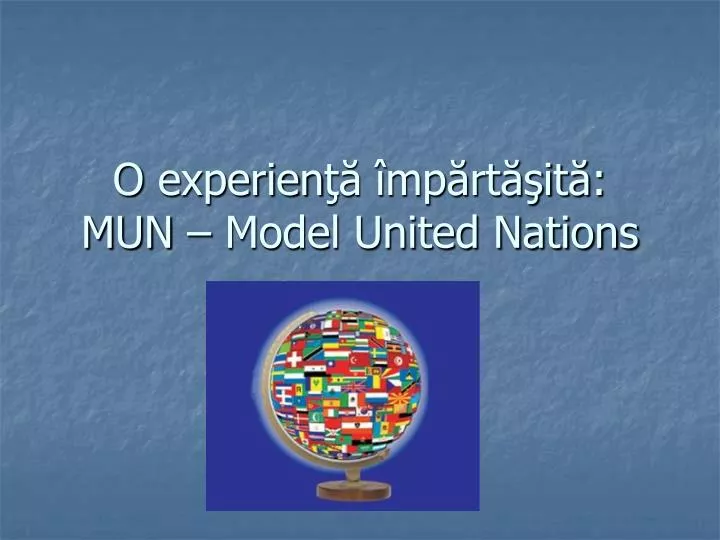 o experien mp rt it mun model united nations