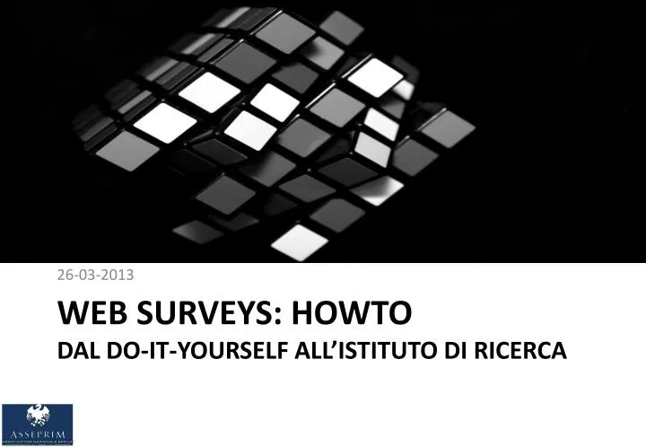web surveys howto dal do it yourself all istituto di ricerca