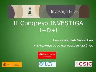 ii congreso investiga i d i