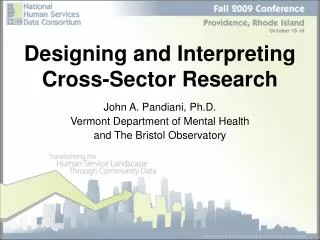 Designing and Interpreting Cross-Sector Research