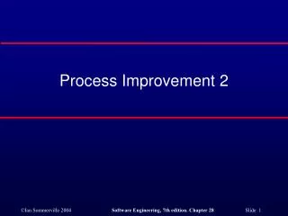 Process Improvement 2