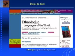 Ethnologue (ethnologue/)