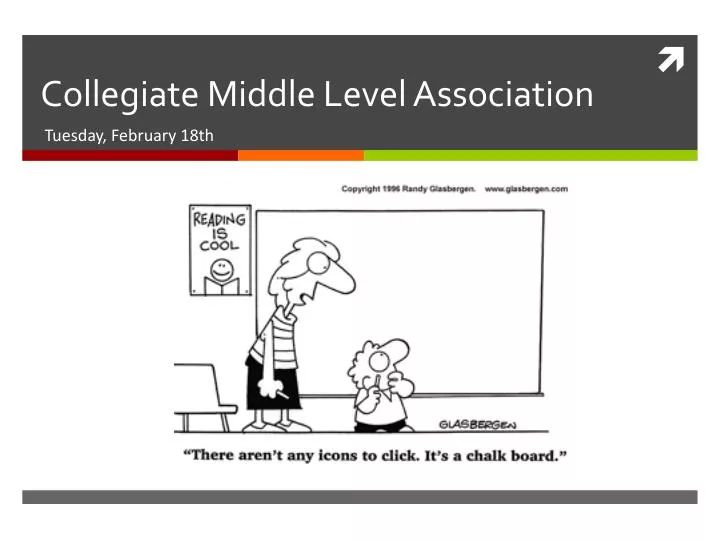 collegiate middle level association
