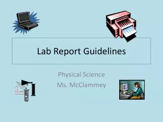 Lab Report Guidelines