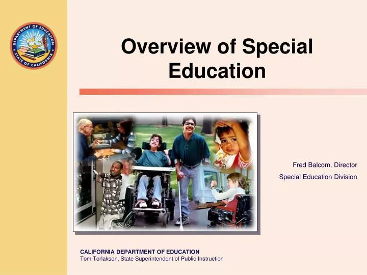 overview of special education