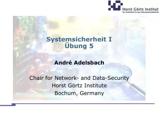 systemsicherheit i bung 5