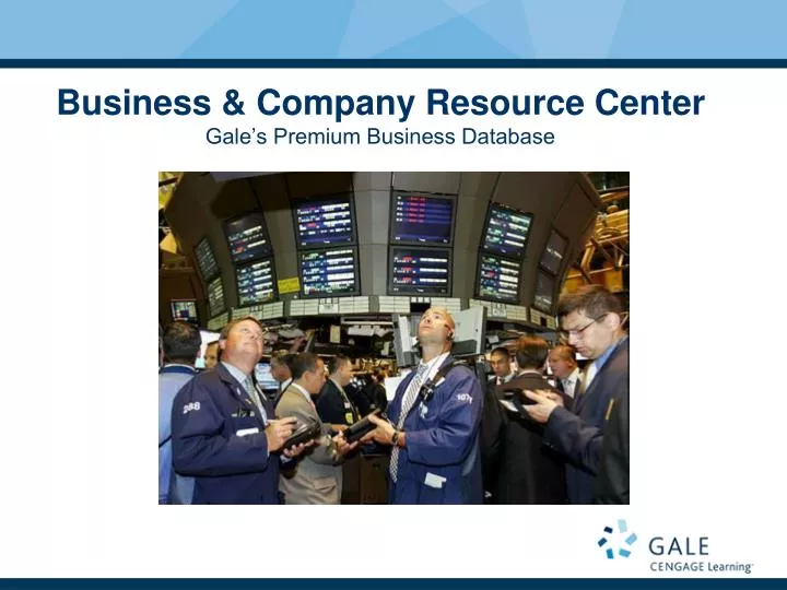 business company resource center gale s premium business database