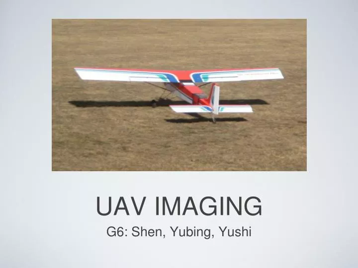 uav imaging