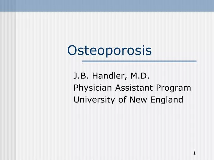 osteoporosis