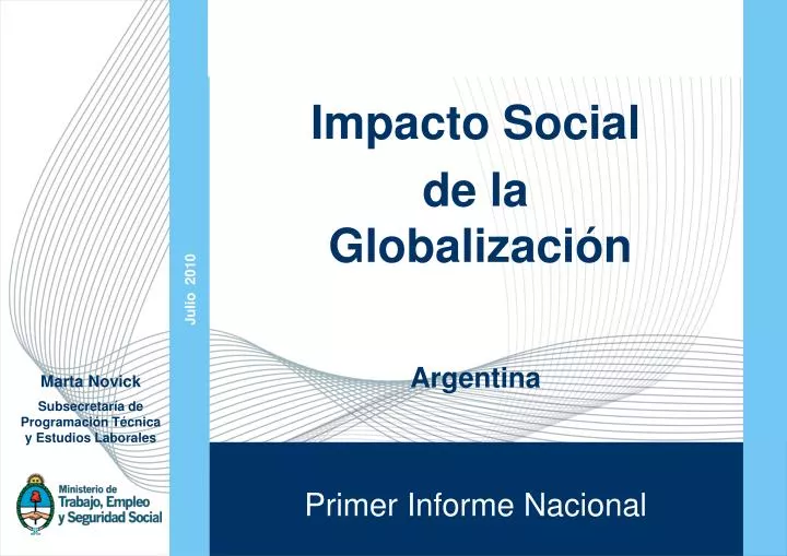 impacto social de la globalizaci n argentina