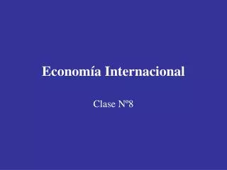 econom a internacional