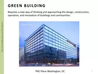 CMGT 380 Green Building Practices and LEED Certification