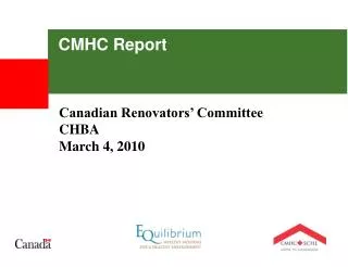CMHC Report