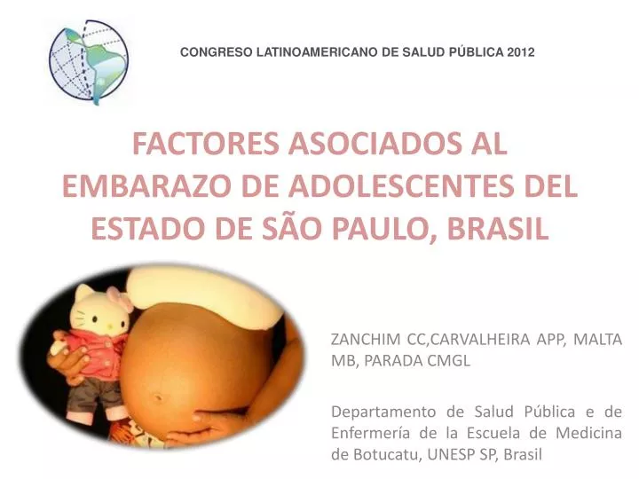 factores asociados al embarazo de adolescentes del estado de s o paulo brasil