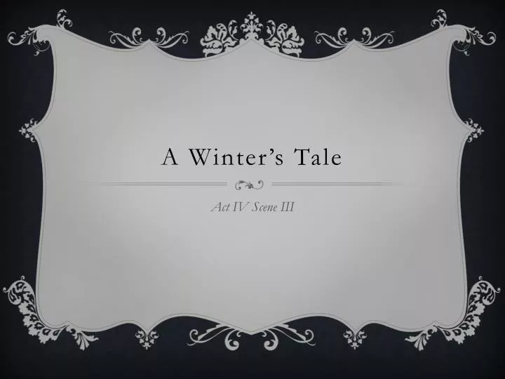 a winter s tale