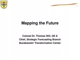 Mapping the Future