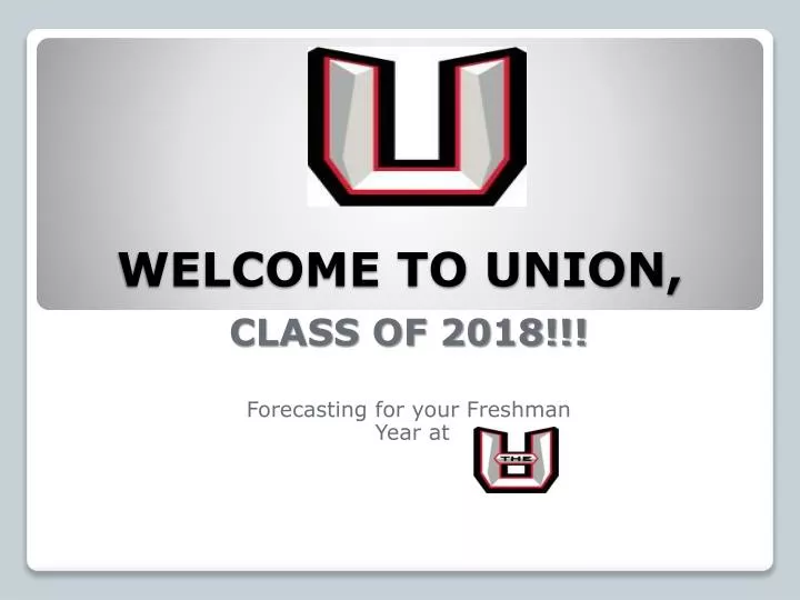 welcome to union