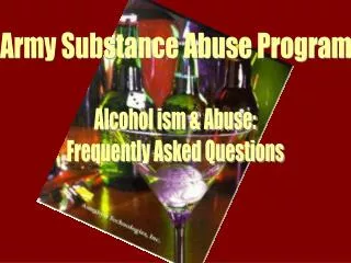 Army Substance Abuse Program