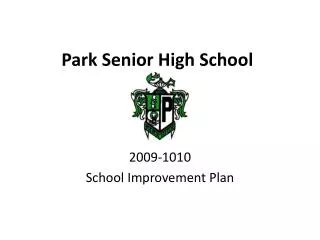 Park Senior High School
