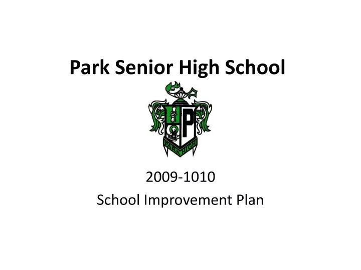 park senior high school