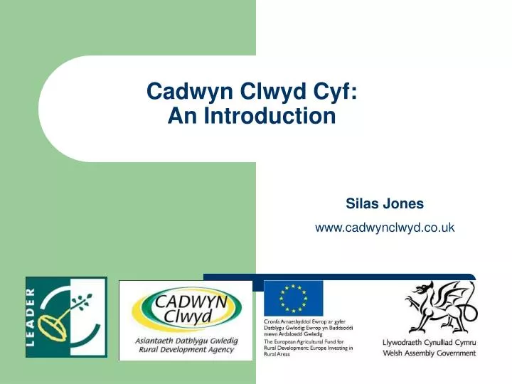 cadwyn clwyd cyf an introduction