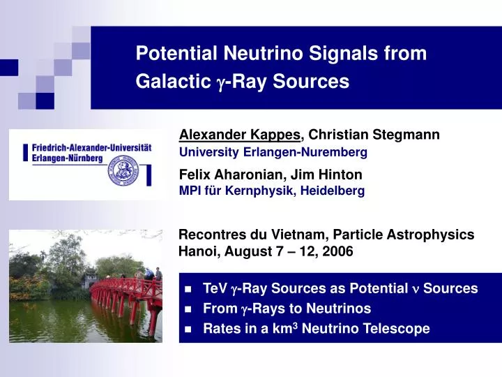 potential neutrino signals from galactic ray sources