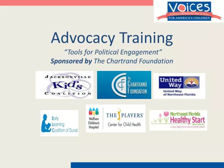 advocacy training tools for political engagement sponsored by the chartrand foundation