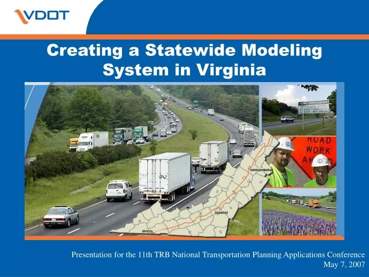 creating a statewide modeling system in virginia