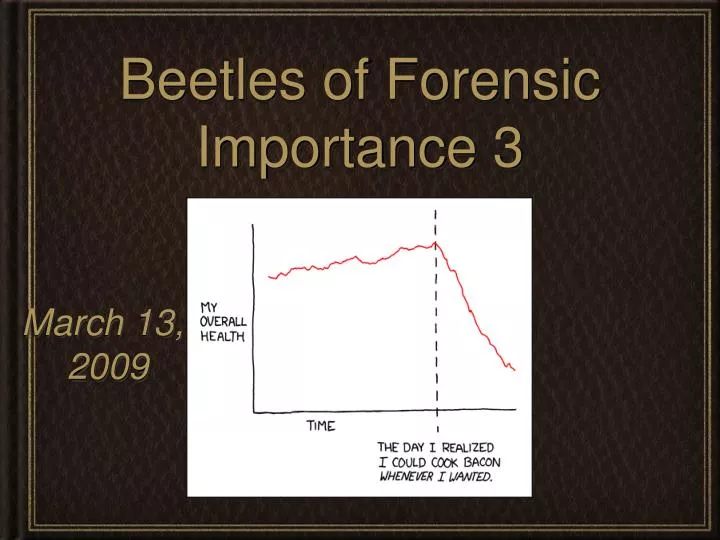 beetles of forensic importance 3