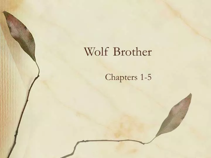 wolf brother