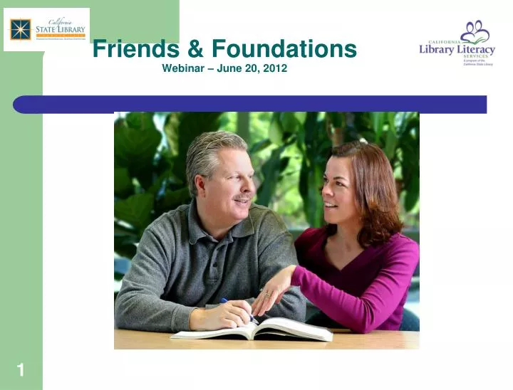 friends foundations webinar june 20 2012