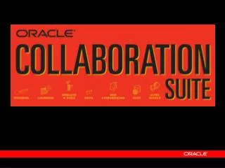 Steven Levine Vice President Oracle Collaboration Suite Oracle Corporation