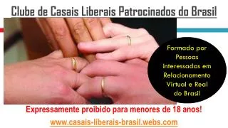 clube de casais liberais patrocinados do brasil