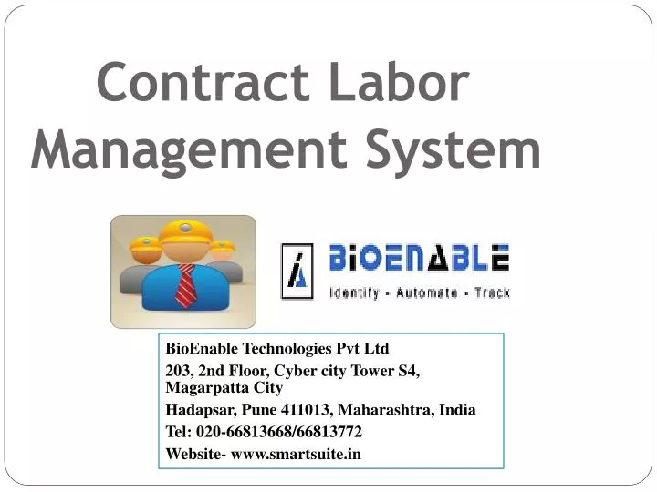 contract labor management system