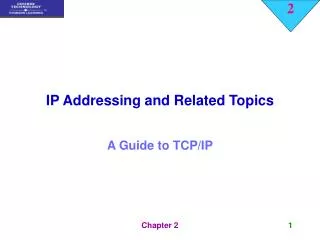 IP Addressing and Related Topics