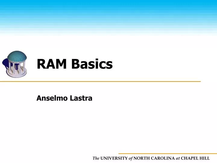 ram basics