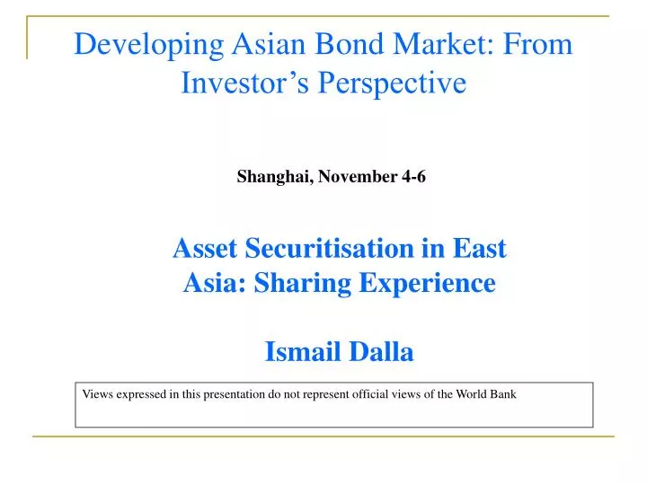 developing asian bond market from investor s perspective