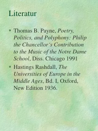 literatur