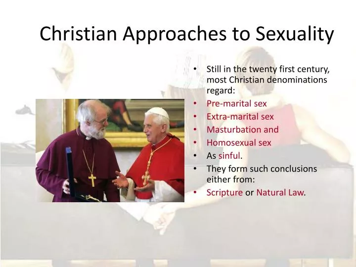 christian approaches to sexuality