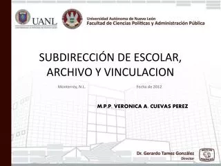 subdirecci n de escolar archivo y vinculacion