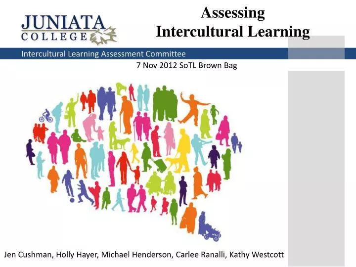 assessing intercultural learning