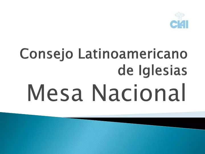 consejo latinoamericano de iglesias