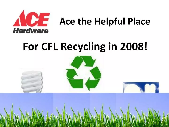 for cfl recycling in 2008