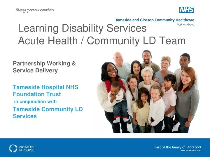 learning disability services acute health community ld team