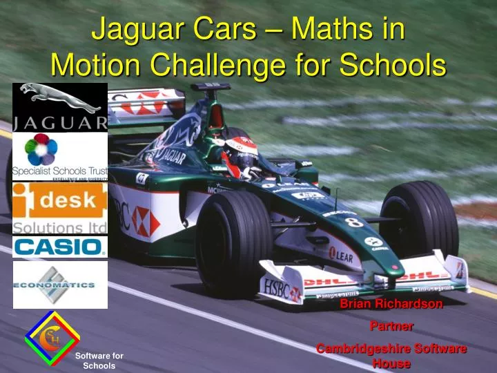 jaguar cars maths in motion challenge for schools