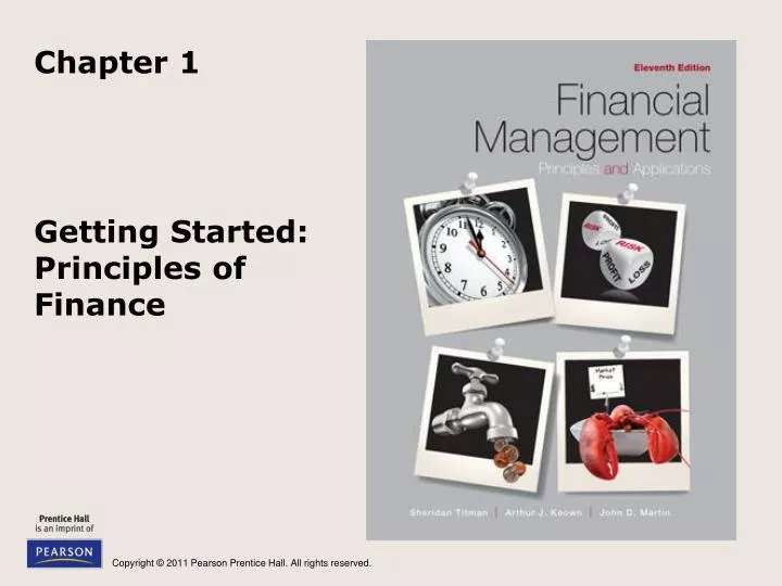 getting started principles of finance