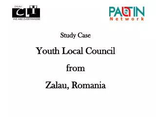 Study Case Youth Local Council from Zalau, Romania