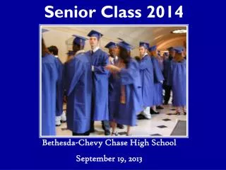 Senior Class 2014