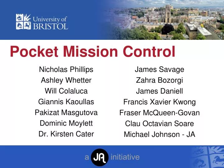 pocket mission control